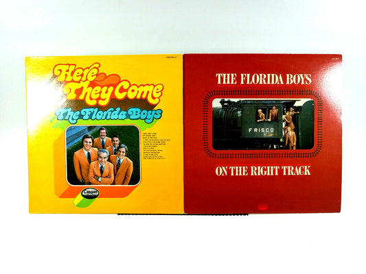 Lot of 2 Florida Boys LPs - Here They Come & On The Right Track