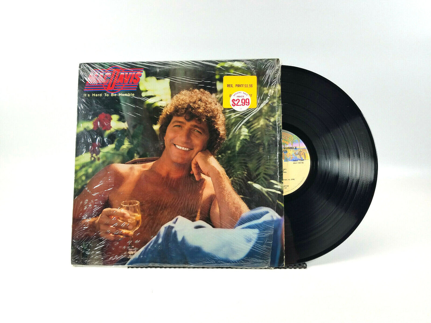 LOT OF 4 COUNTRY LPs - Mac Davis, Sawyer Brown, Eddie Rabbitt & Statler Brothers