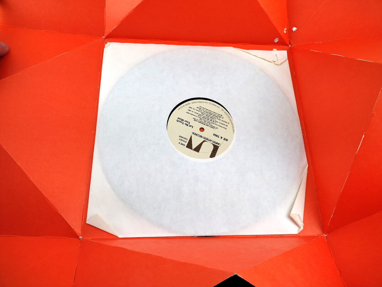 Ike & Tina Turner - Let Me Touch Your Mind, United Artists Records – UAS-5660 LP