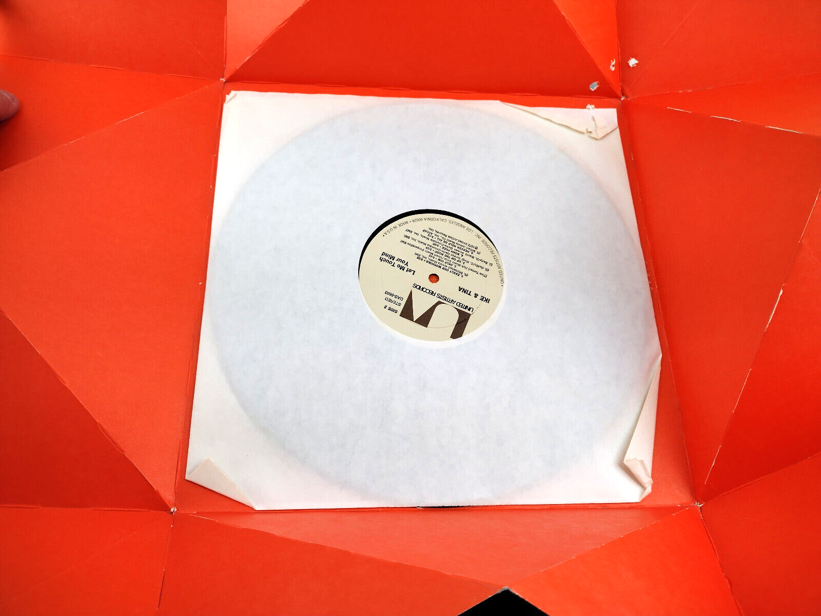Ike & Tina Turner - Let Me Touch Your Mind, United Artists Records – UAS-5660 LP