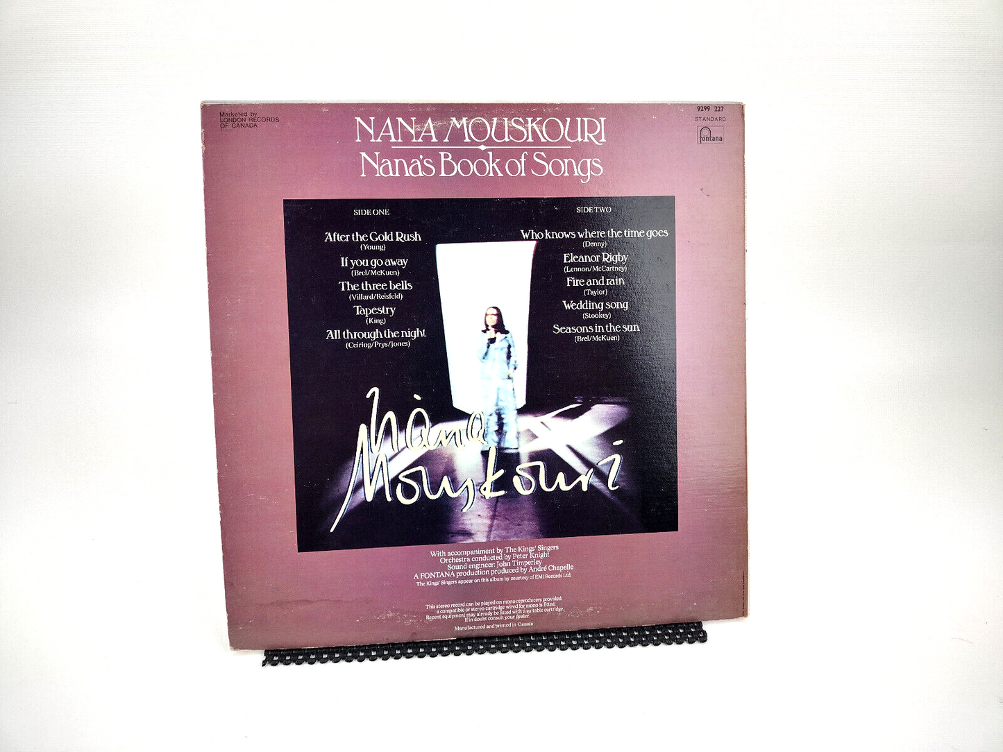 Nana Mouskouri - Nana's Book Of Songs Vinyl, LP