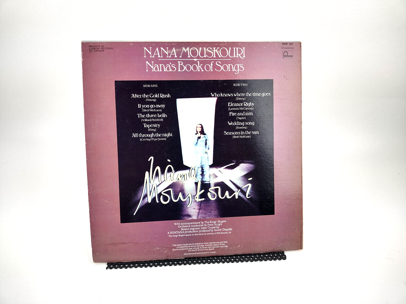 Nana Mouskouri - Nana's Book Of Songs Vinyl, LP