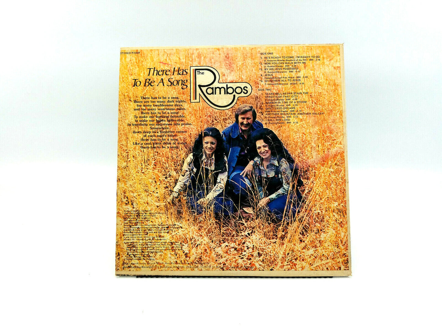 LOT OF 4 RAMBOS LPs VG/VG+
