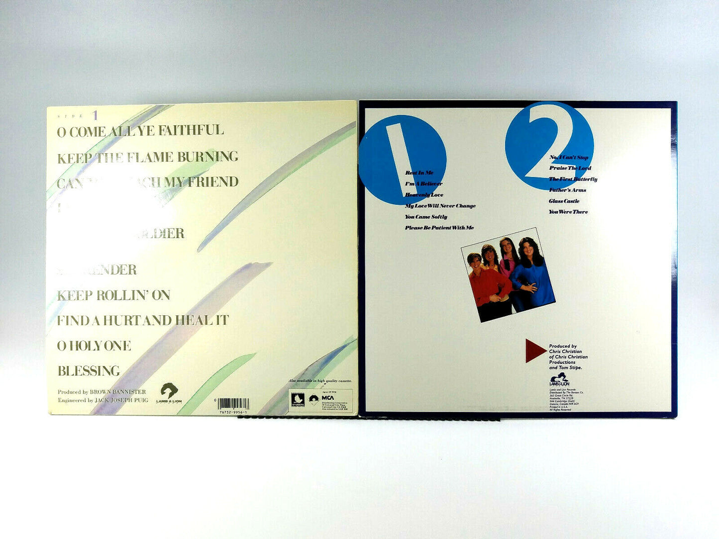 Lot of 2 Boones Girls LPs - Highlights Best Of The Boones Plus Two & Surrender