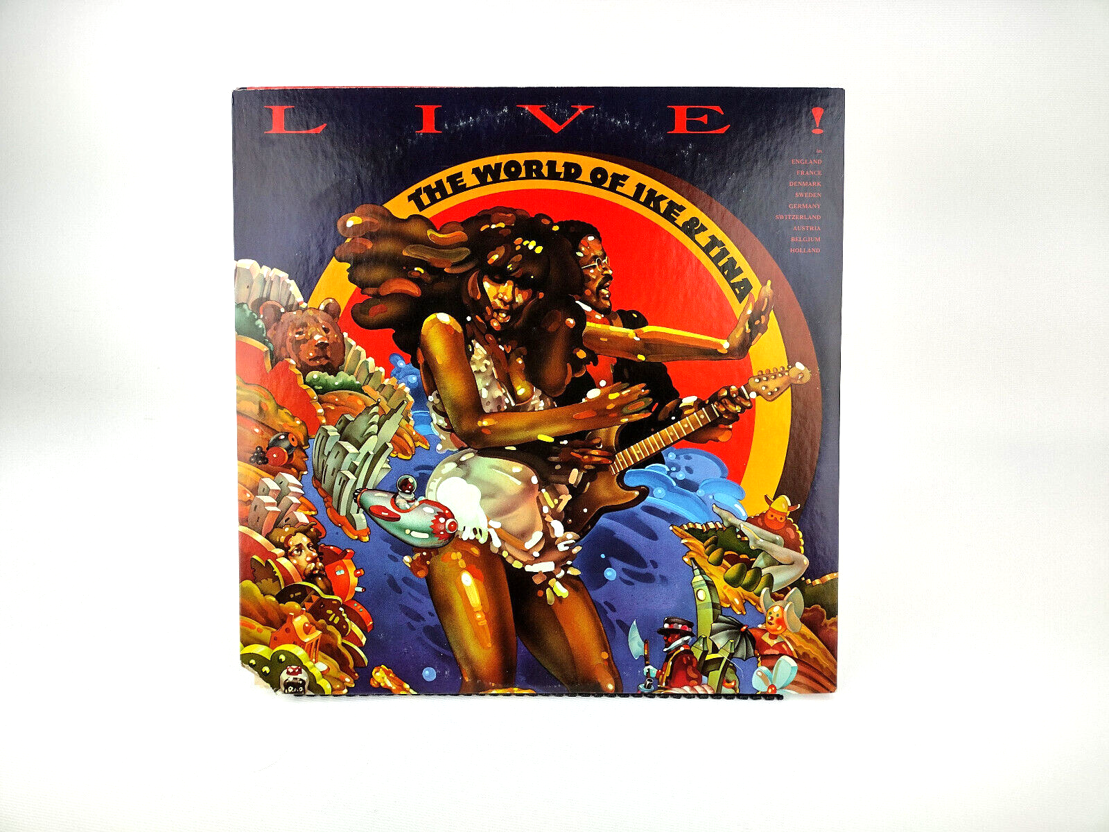 Ike & Tina Turner - The World Of Ike & Tina  United Artists Records – UA-LA06 LP