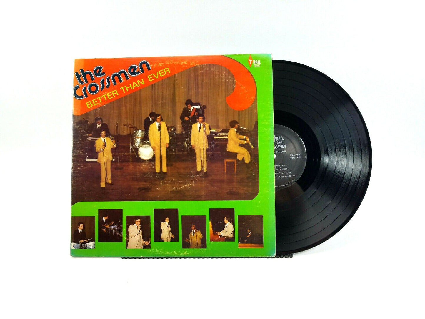 LOT OF 4 THE CROSSMEN LPs