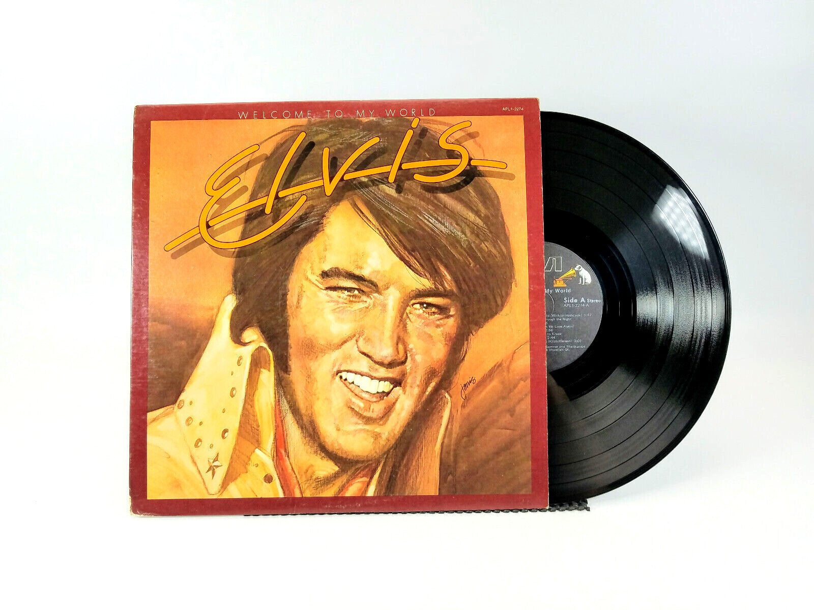 Elvis* – Welcome To My World  RCA Victor – APL1-2274 NM - Cleaned w/ Vinyl Vac!