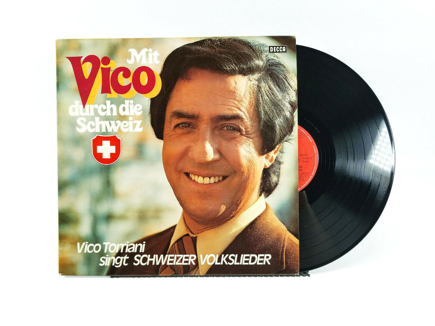 LOT OF 2 - Vico Torriani - Durch die Schweiz, Ganz Leise | Vinyl LP | VG+
