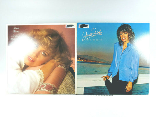Lot of 2 Janie Fricke LPs - Sleeping With Your Memory & From The Heart NM