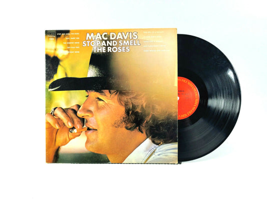 Mac Davis – Stop And Smell The Roses Columbia – KC 32582 LP