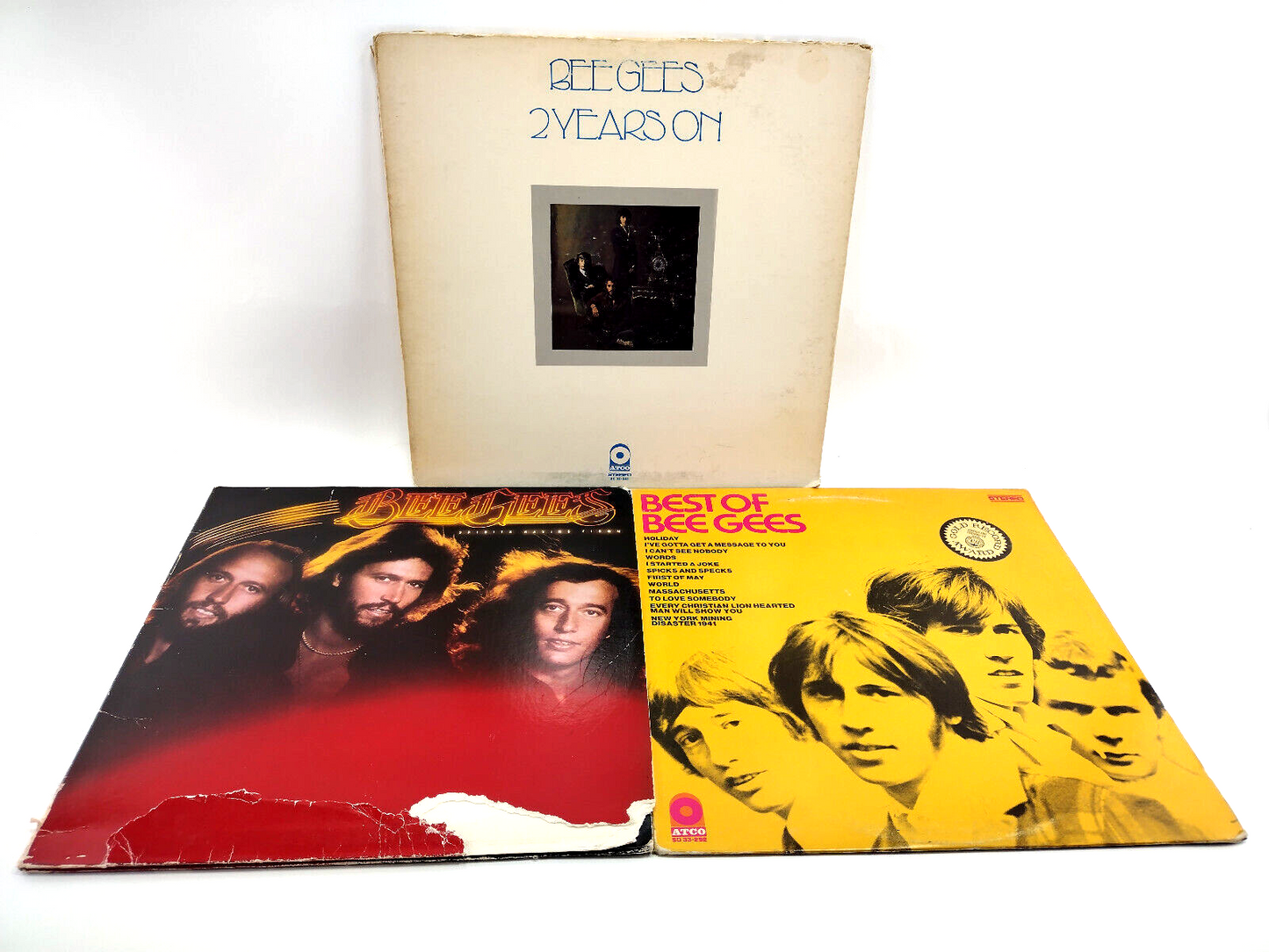 LOT OF 3 BEE GEES LPs