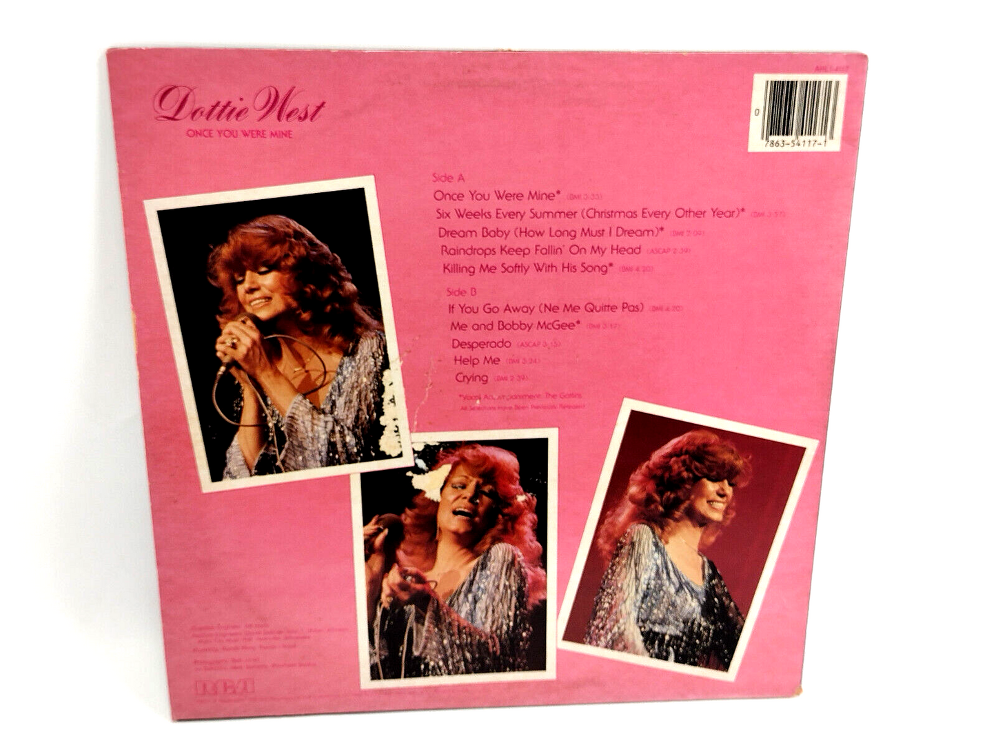 LOT OF 3 DOTTIE WEST LPs
