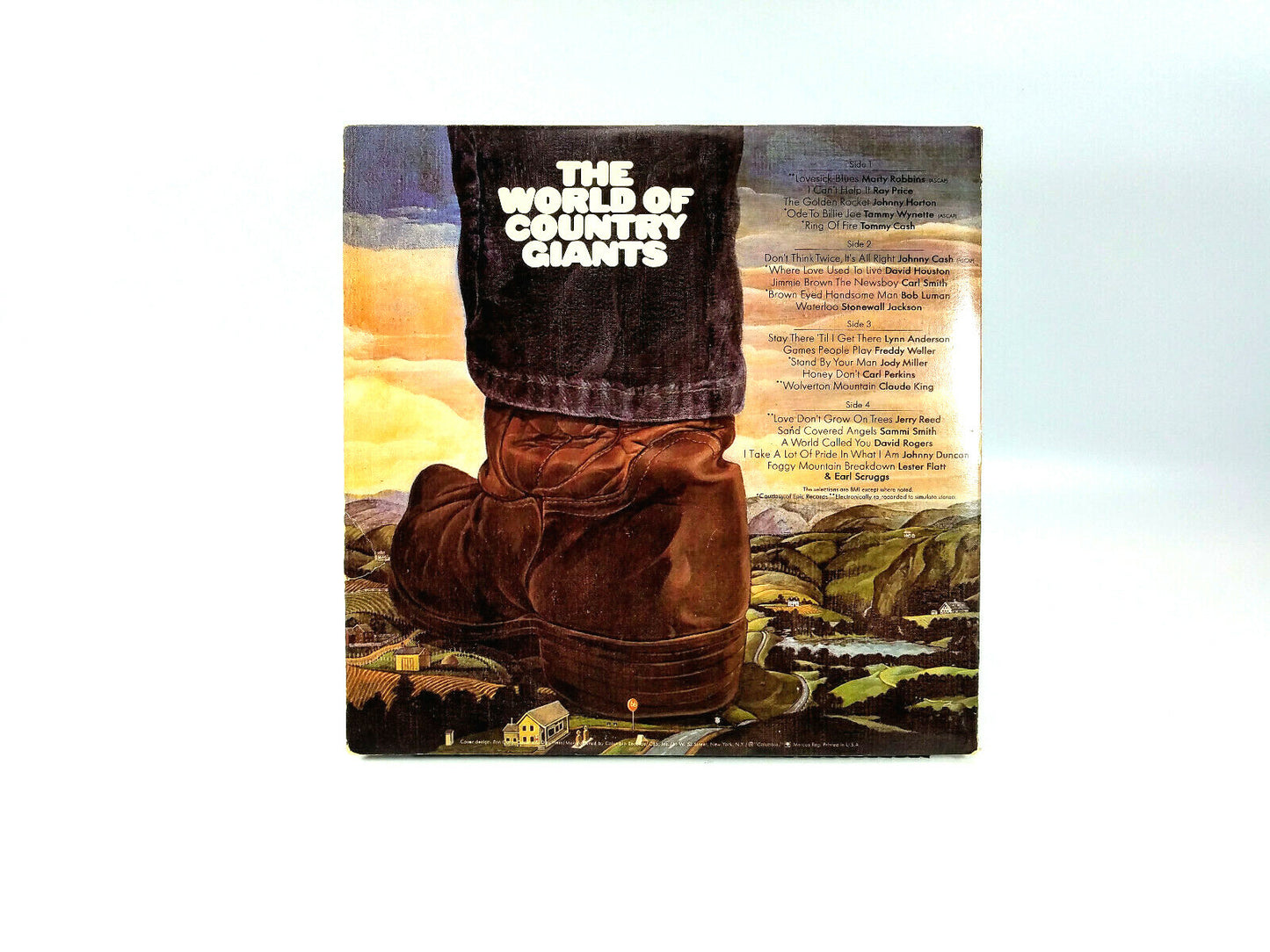 Lot of 2 Country Hits LPs - Various Artists