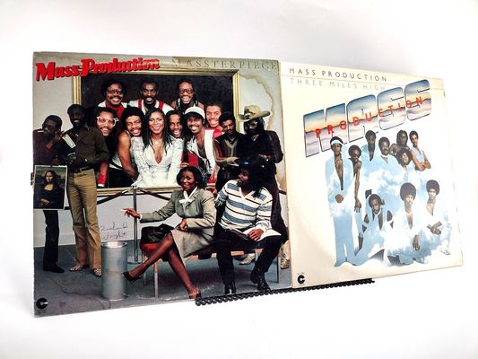 Lot of 2 Mass Production LPs - Masterpiece & Three Miles High - Cleaned!