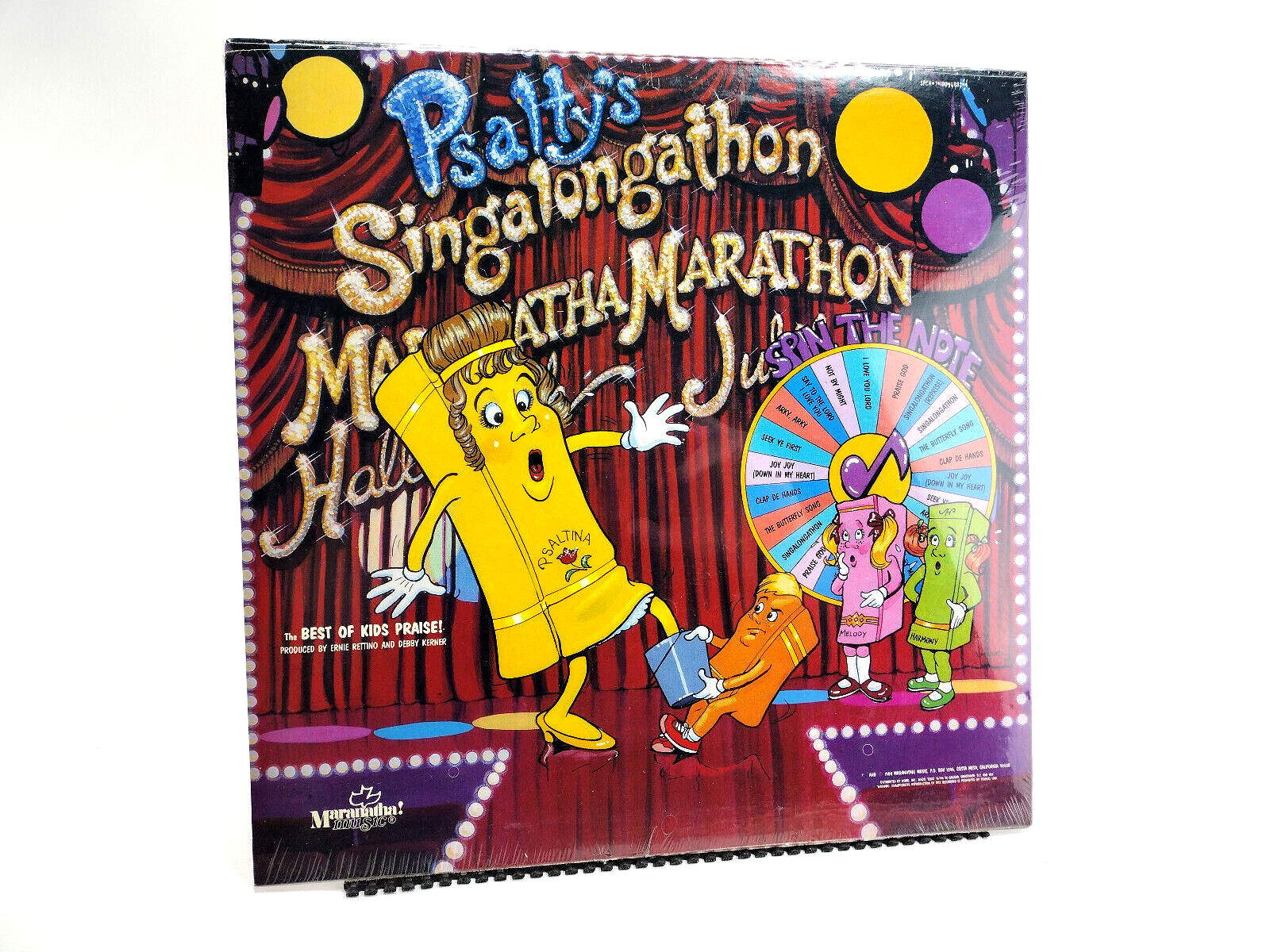 Psalty (2) - Psalty's Singalongathon Maranatha Marathon Hallelujah Jubilee ...LP