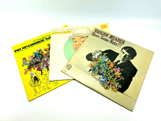Lot of 3 60's & 70's Comdey LPs - Vaughn Meader, Dave Gardner & Pat McCormick