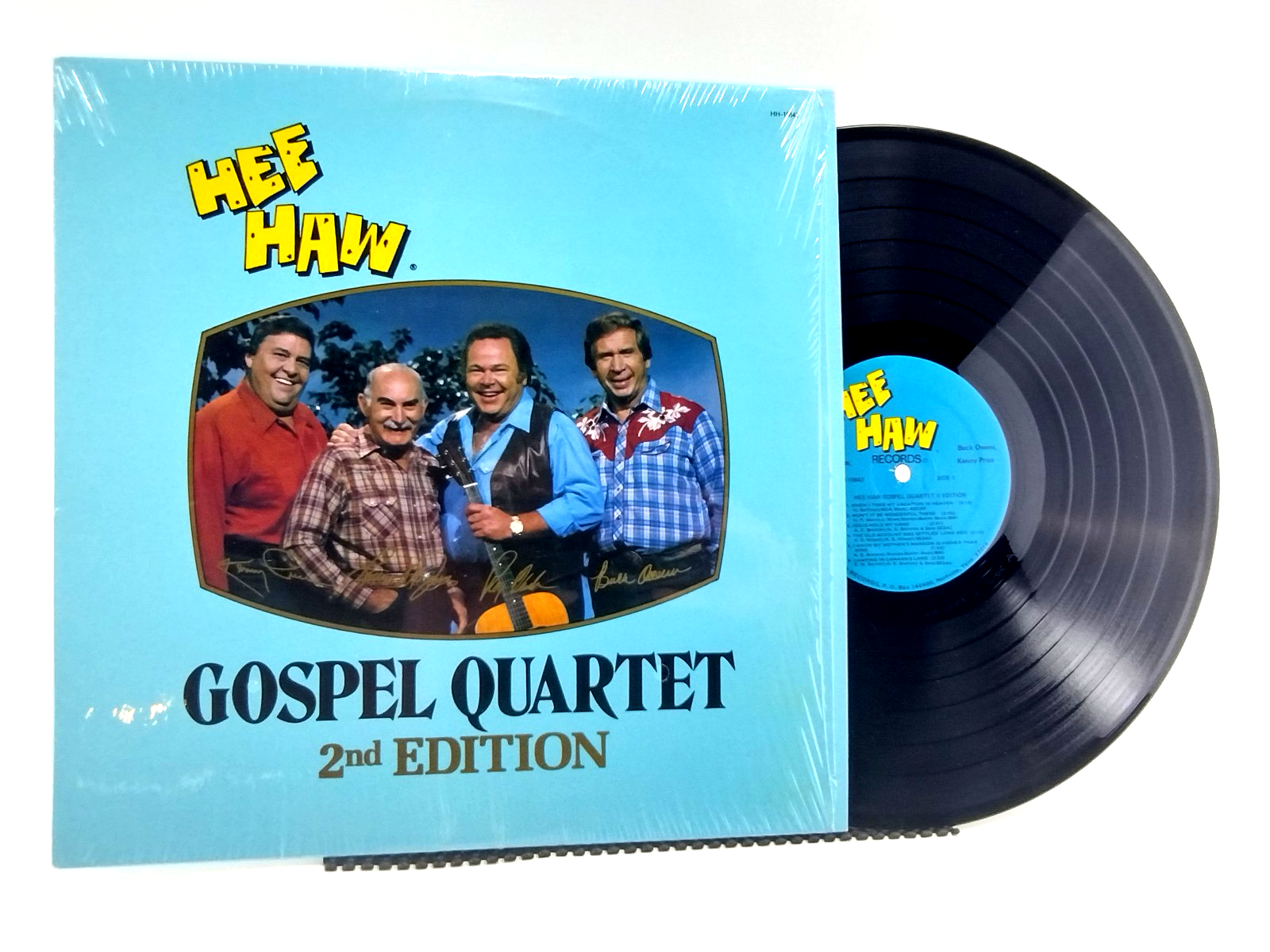 LOT OF 2 Hee Haw Gospel Quartet LPs - NM - Cleaned w/ Vinyl Vac!