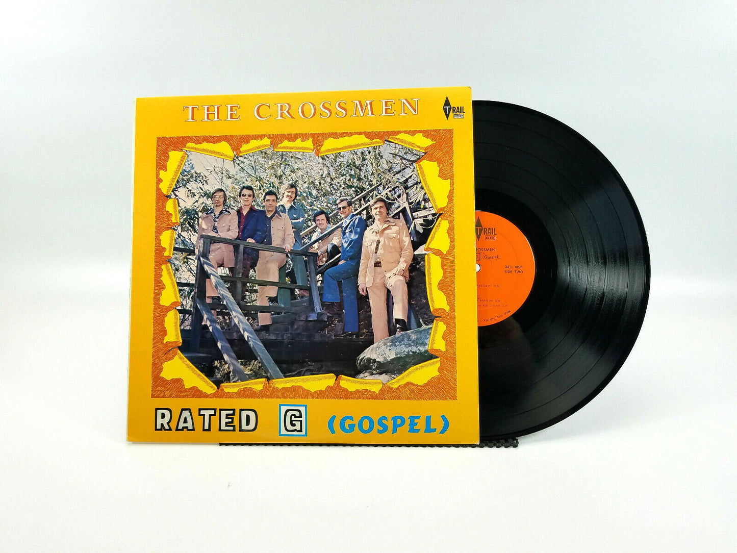 LOT OF 4 THE CROSSMEN LPs