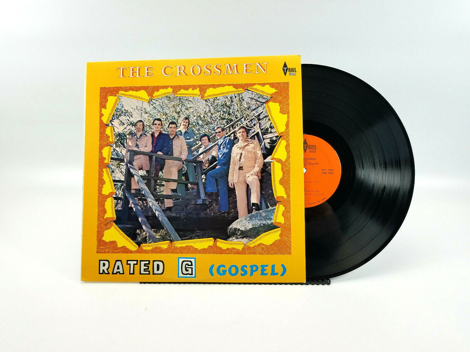 LOT OF 4 THE CROSSMEN LPs