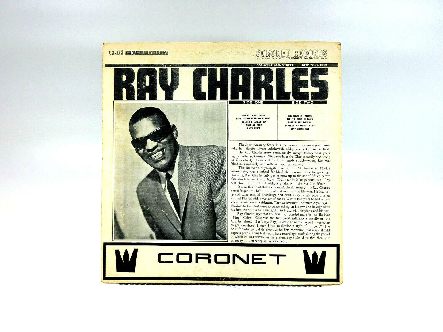 Ray Charles - Ray Charles CX-173 1963 LP