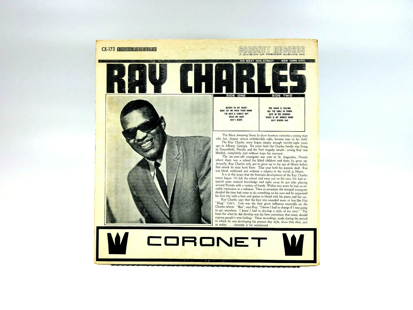 Ray Charles - Ray Charles CX-173 1963 LP