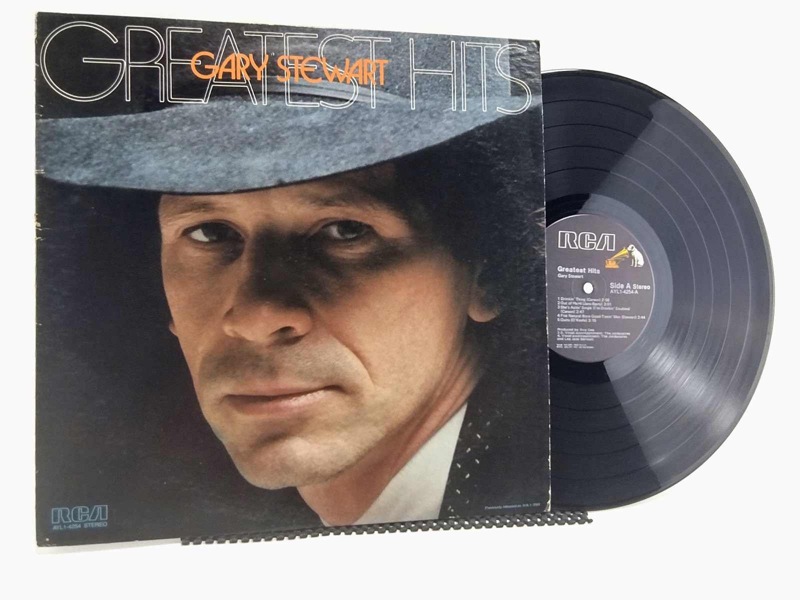 Gary Stewart - Greatest Hits LP - Cleaned w/ Vinyl Vac! AYL1-4254