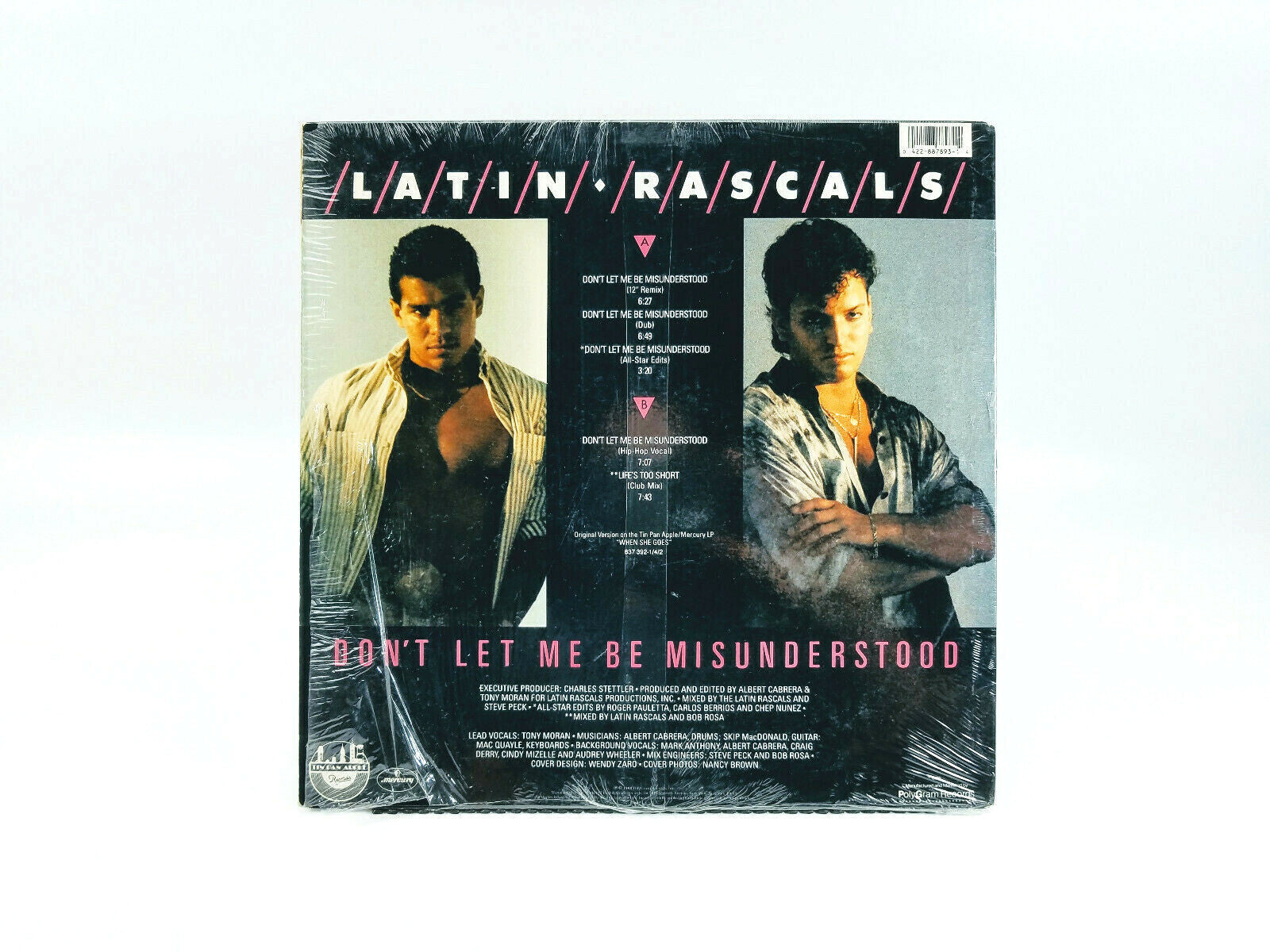 The Latin Rascals - Don't Let Me Be Misunderstood LP 1988 VG+
