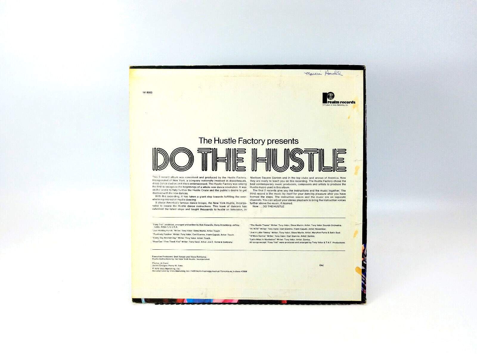 LOT OF 2 THE HUSTLE LPs VG+ - Cleaned w/ the Vinyl Vac!