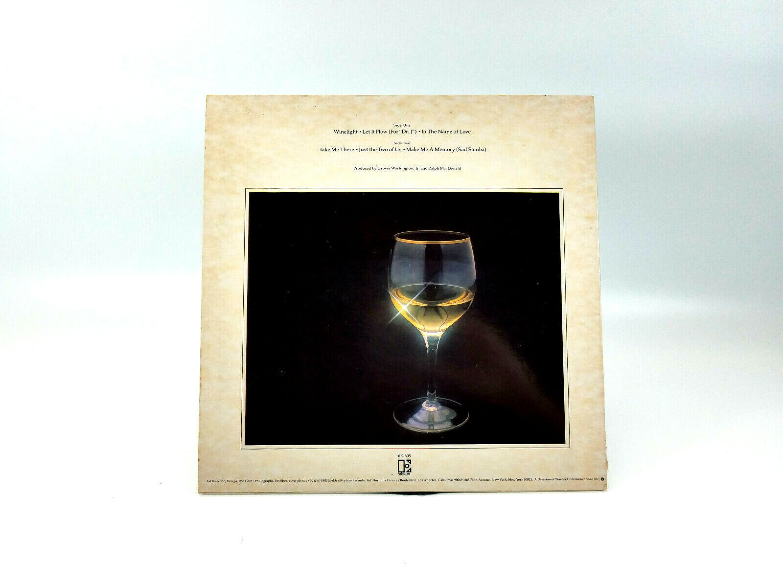 Grover Washington, Jr. - Winelight - 6E-305 Vinyl, LP VG+ Cleaned w/ Vinyl Vac!