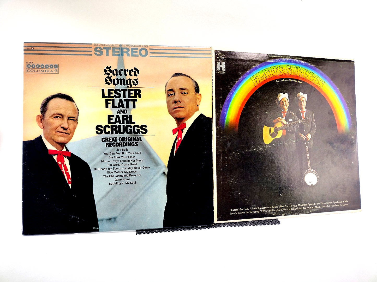 LOT OF 2 Flatt & Scruggs LPs - Cleaned w/ Vinyl Vac!