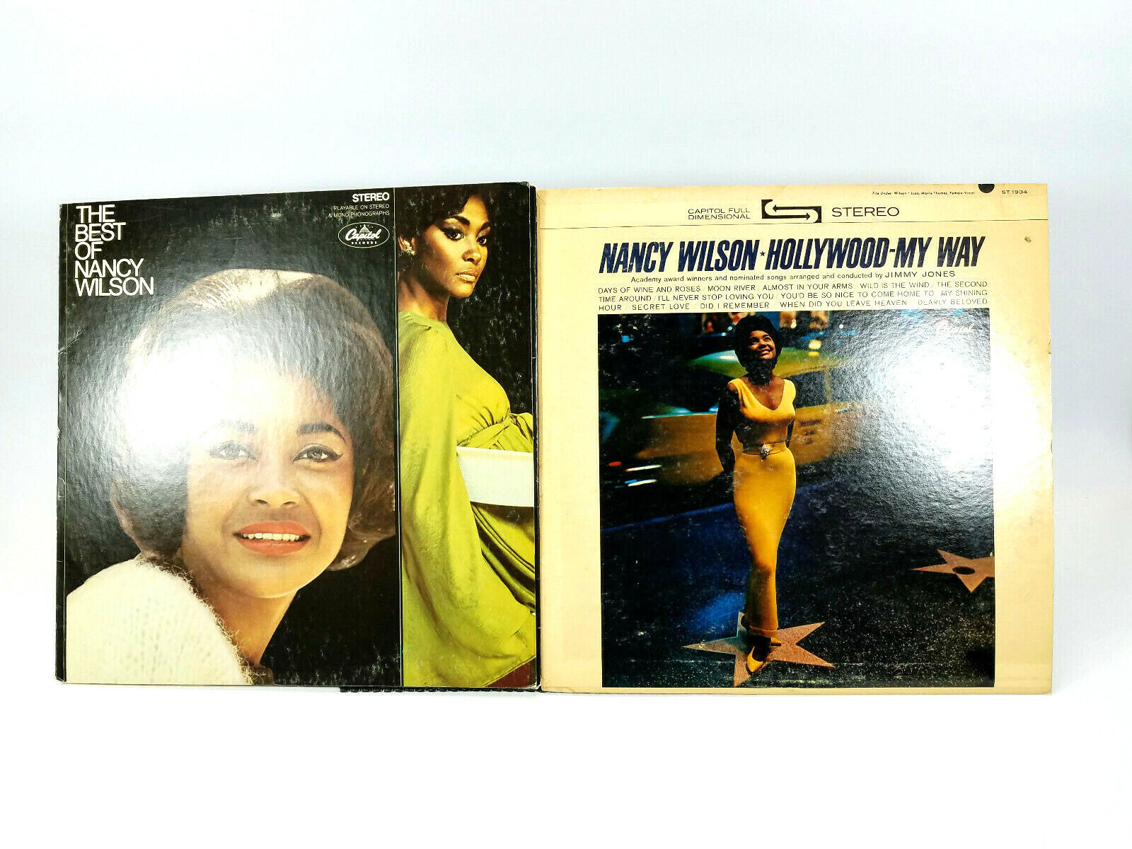 Lot of 2 Nancy Wilson LPs - My Way & The Best of VG+/NM