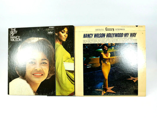 Lot of 2 Nancy Wilson LPs - My Way & The Best of VG+/NM