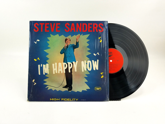 Steve Sanders - I'm Happy Now CAS-9648 LP