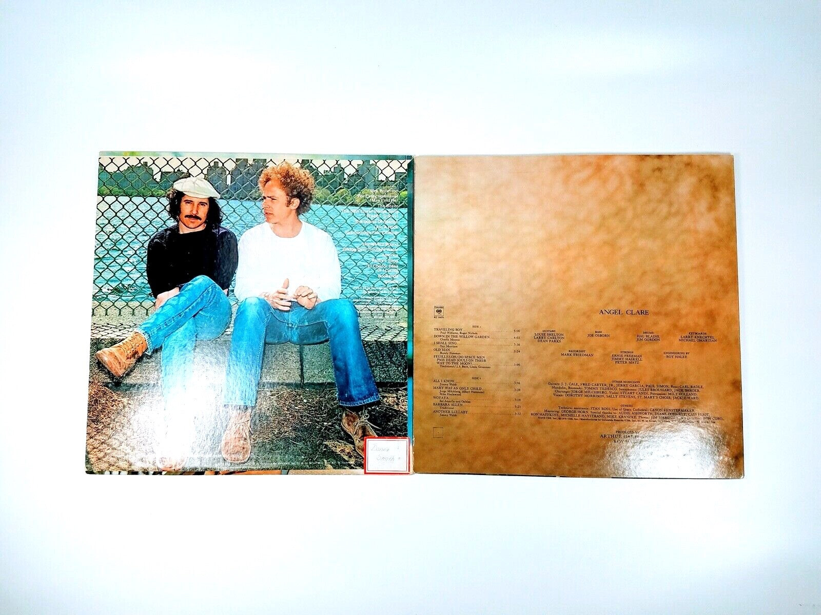 Lot of 2 Garfunkel LPs Simon & Garfunkel Greatest Hits & Angel Care VG+/NM