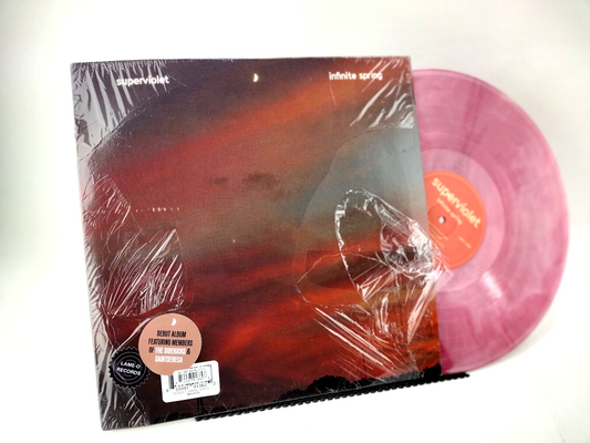 superviolet - Infinite Spring Vinyl, Sunset Swirl LP