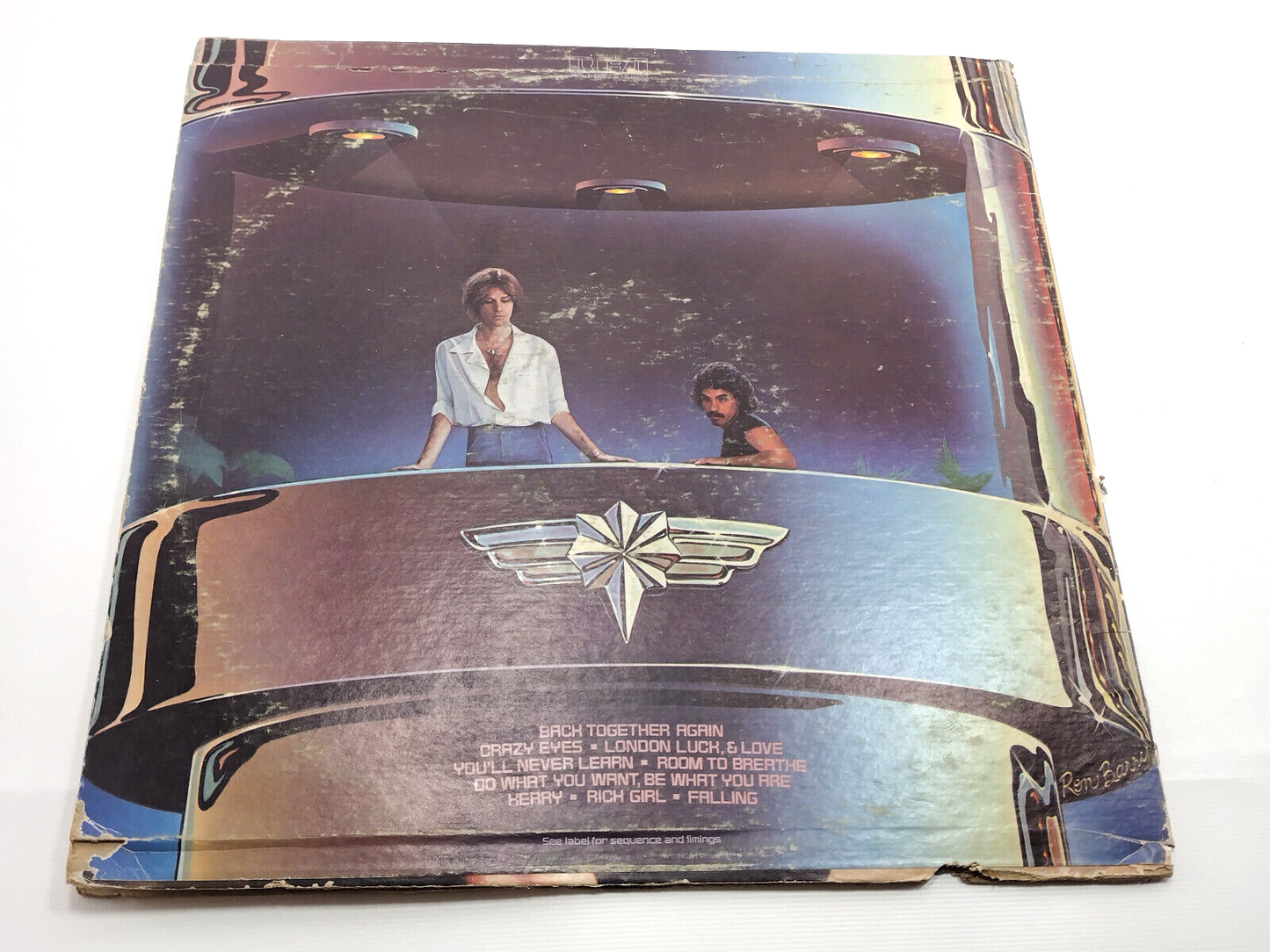 LOT OF 3 DARYL HALL AND JOHN OATES LPs