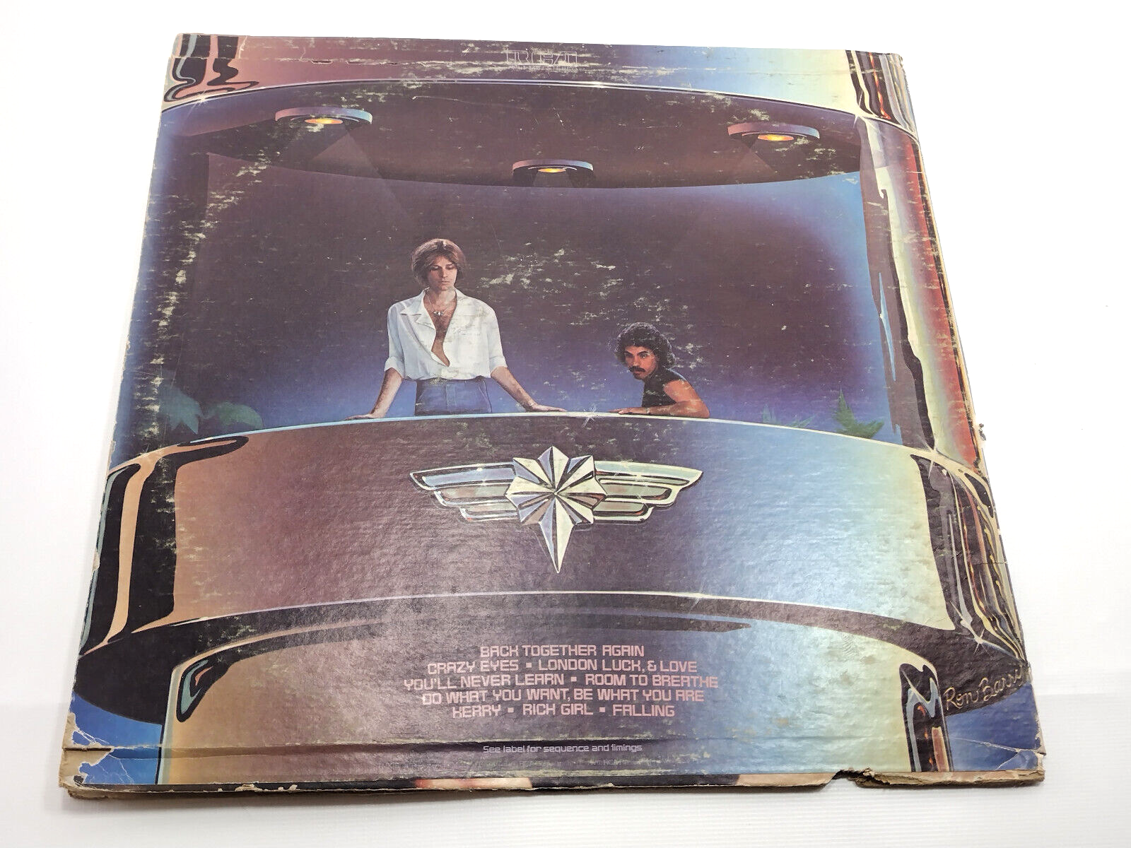 LOT OF 3 DARYL HALL AND JOHN OATES LPs