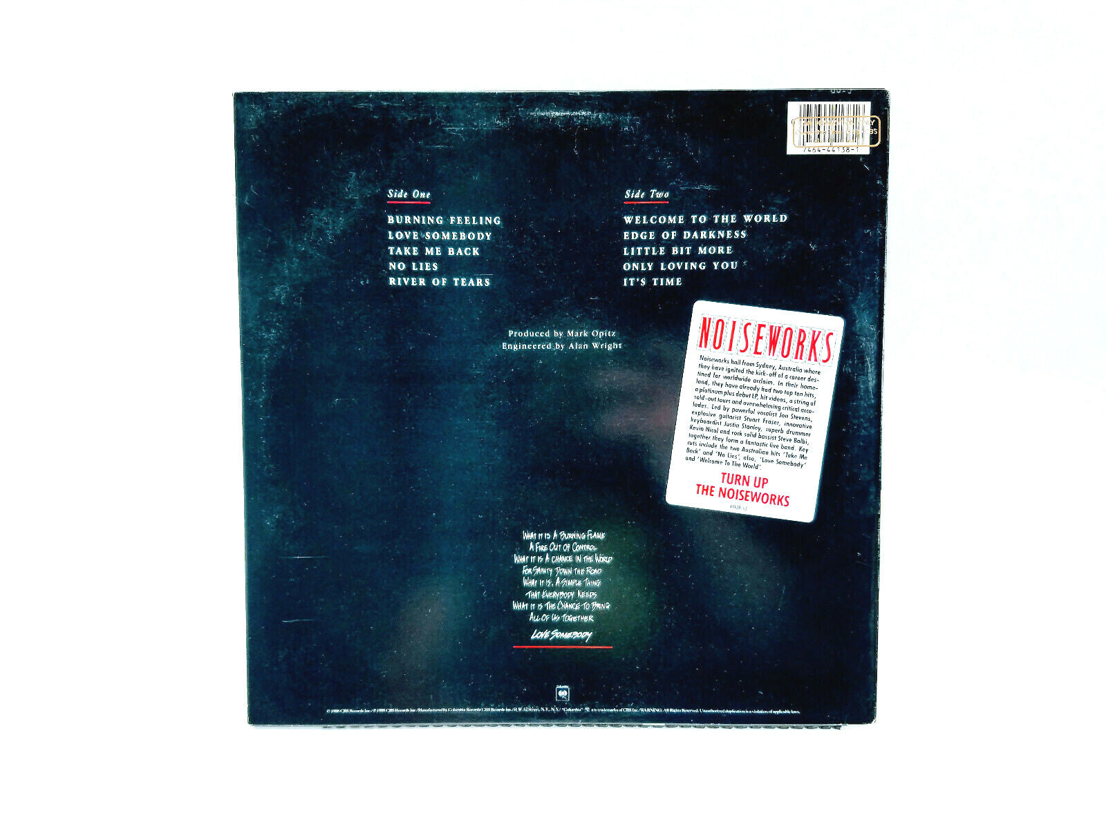 Noiseworks - Noiseworks (1987) | Vinyl LP | NM PROMO COPY!