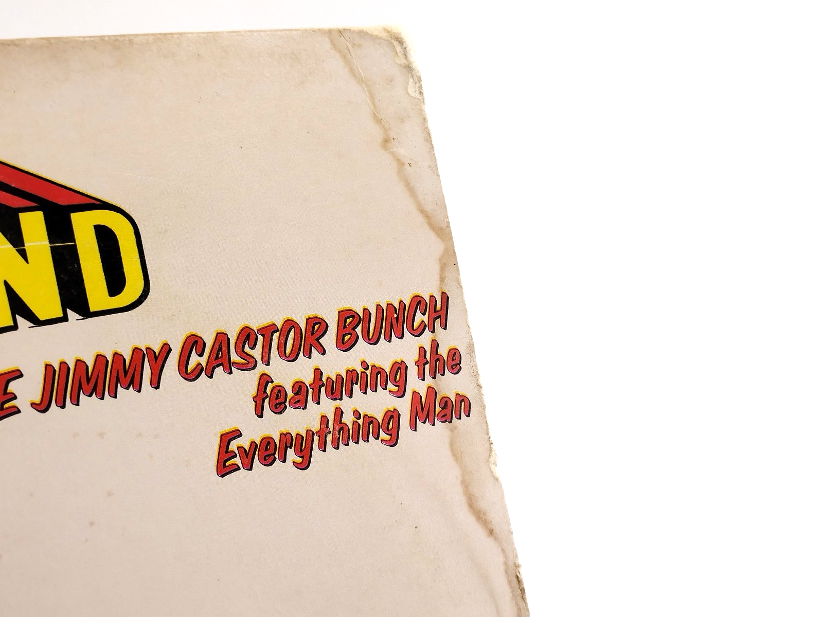 The Jimmy Castor Bunch Featuring The Everything Man - Supersound LP, Cleaned!