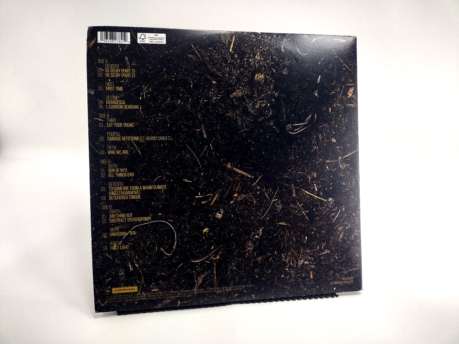 Hozier - Unreal Unearth, Vinyl, LP, Cleaned w/ Vinyl Vac!