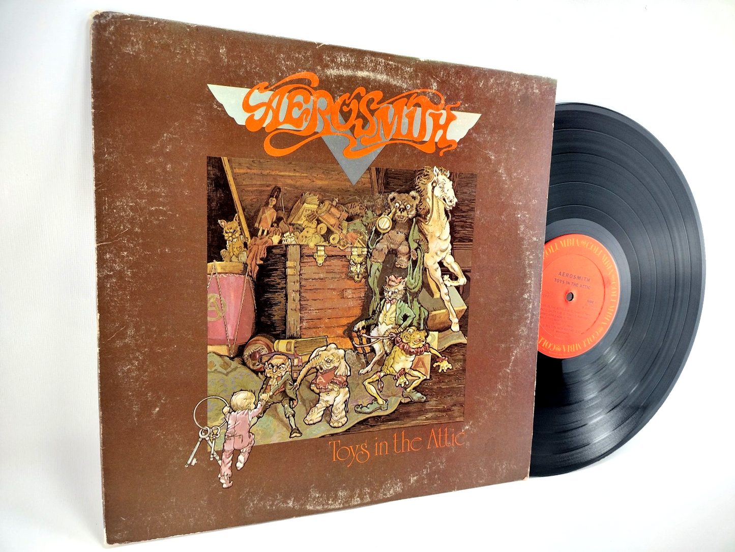 Aerosmith - Toys In The Attic LP, PC33479 -Cleaned w/ Vinyl Vac!