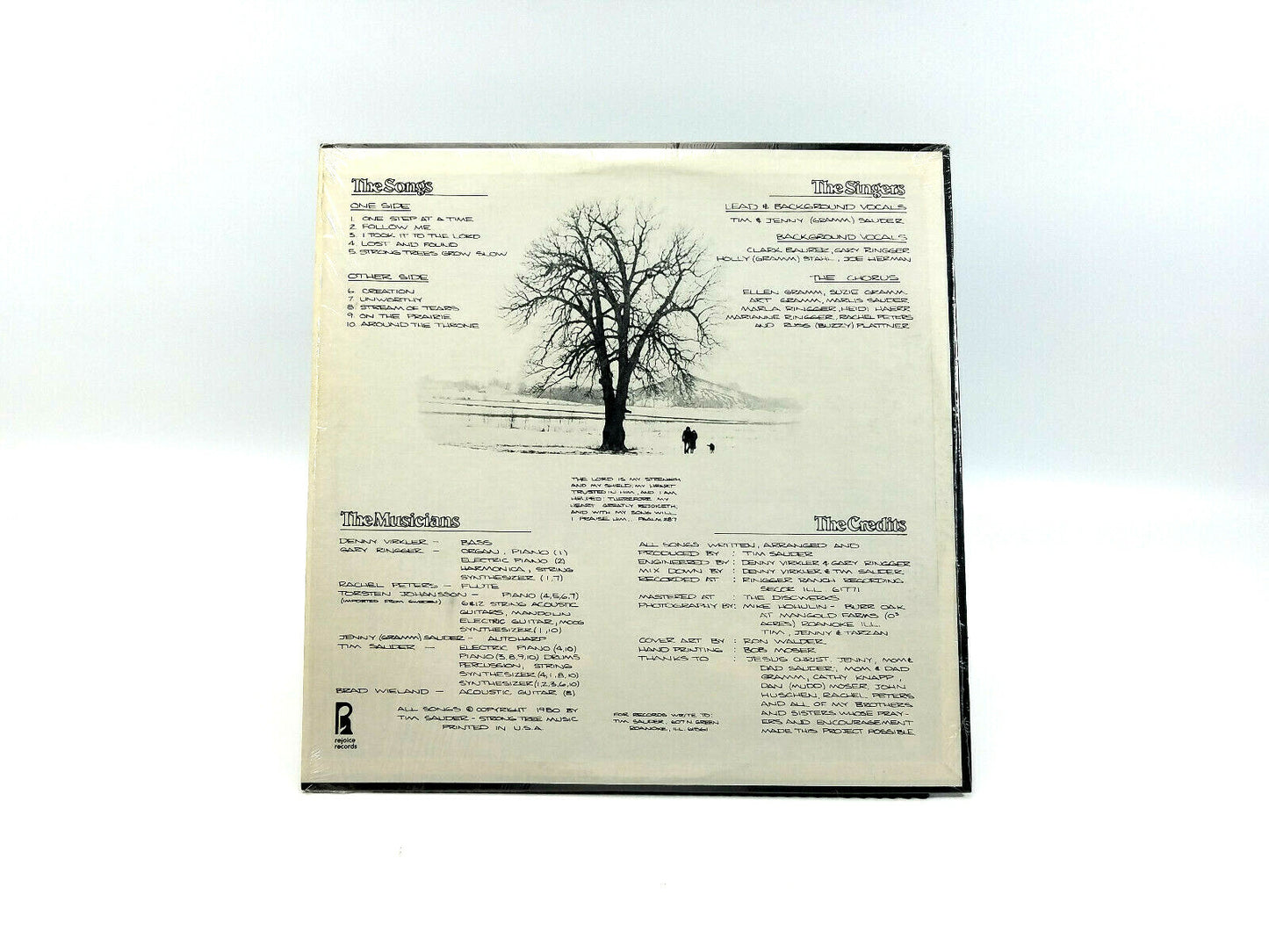 TIM SAUDER - Strong Trees Grow Slow LP - NM