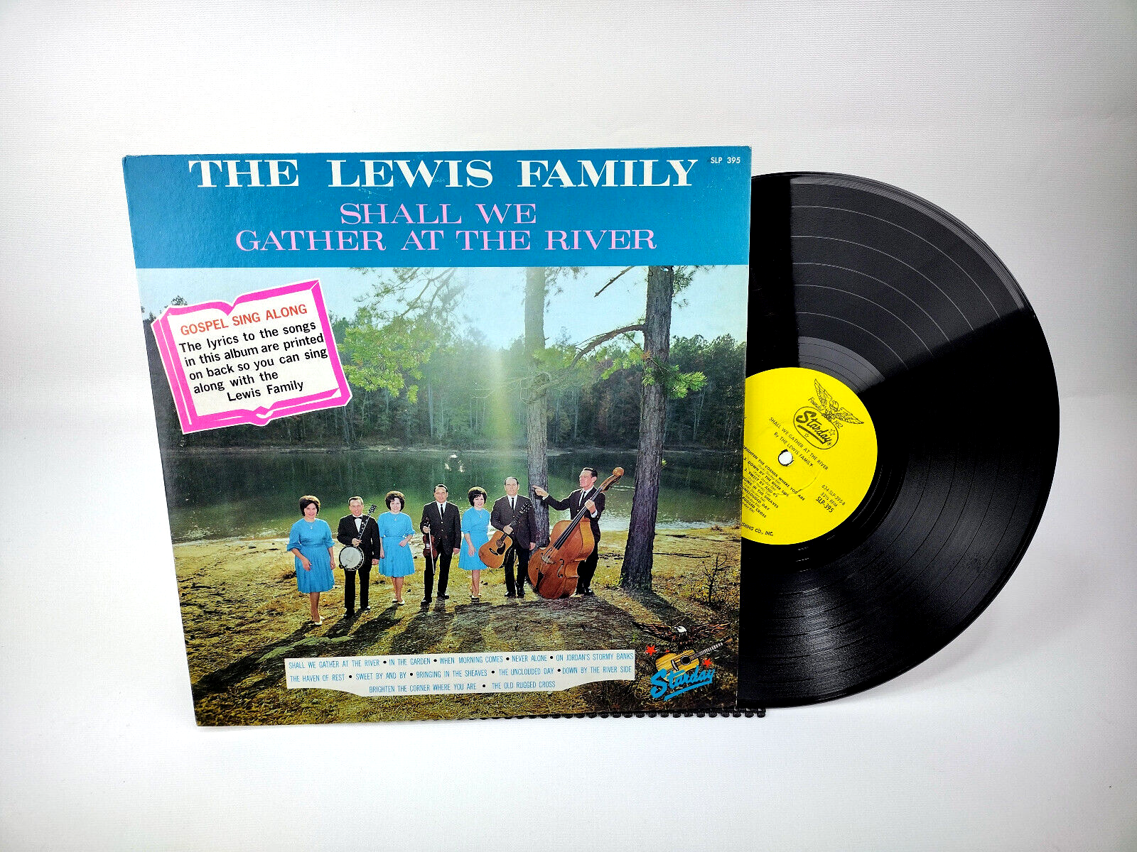 LOT OF 2 LEWIS FAMILY LPs - VG+/NM