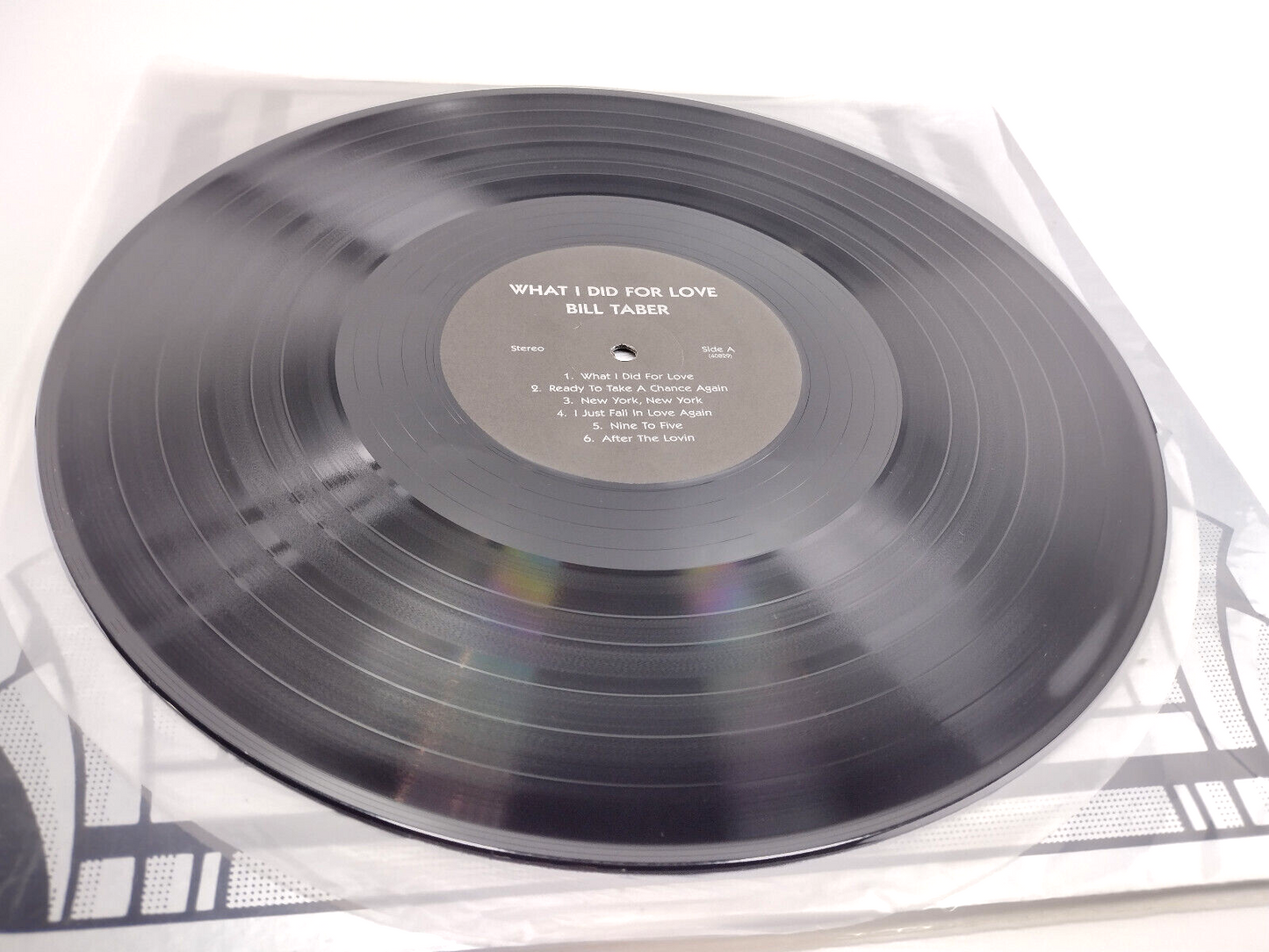 Bill Taber - What I Did For Love, Vinyl, LP - Cleaned w/ Vinyl Vac! RARE