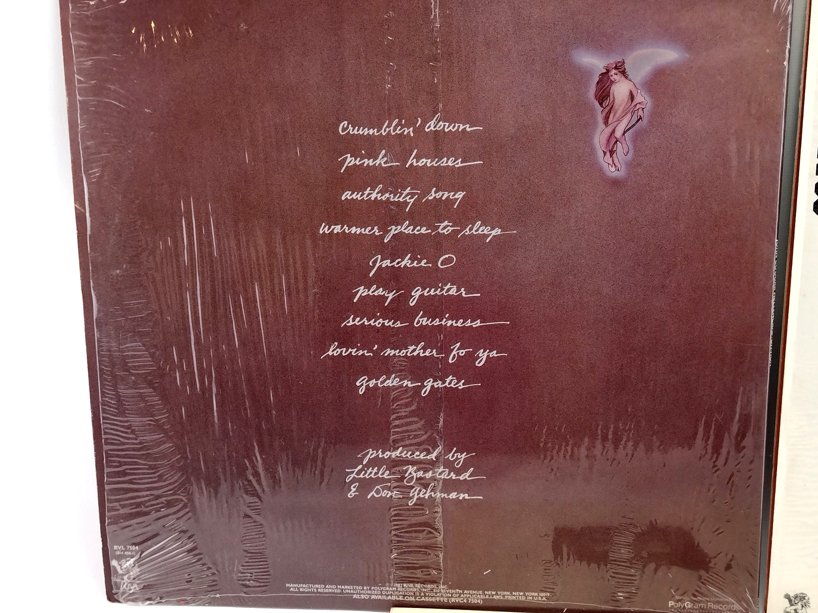 LOT OF 3 John Cougar Mellencamp LPs - NM - Cleaned w/ Vinyl Vac!