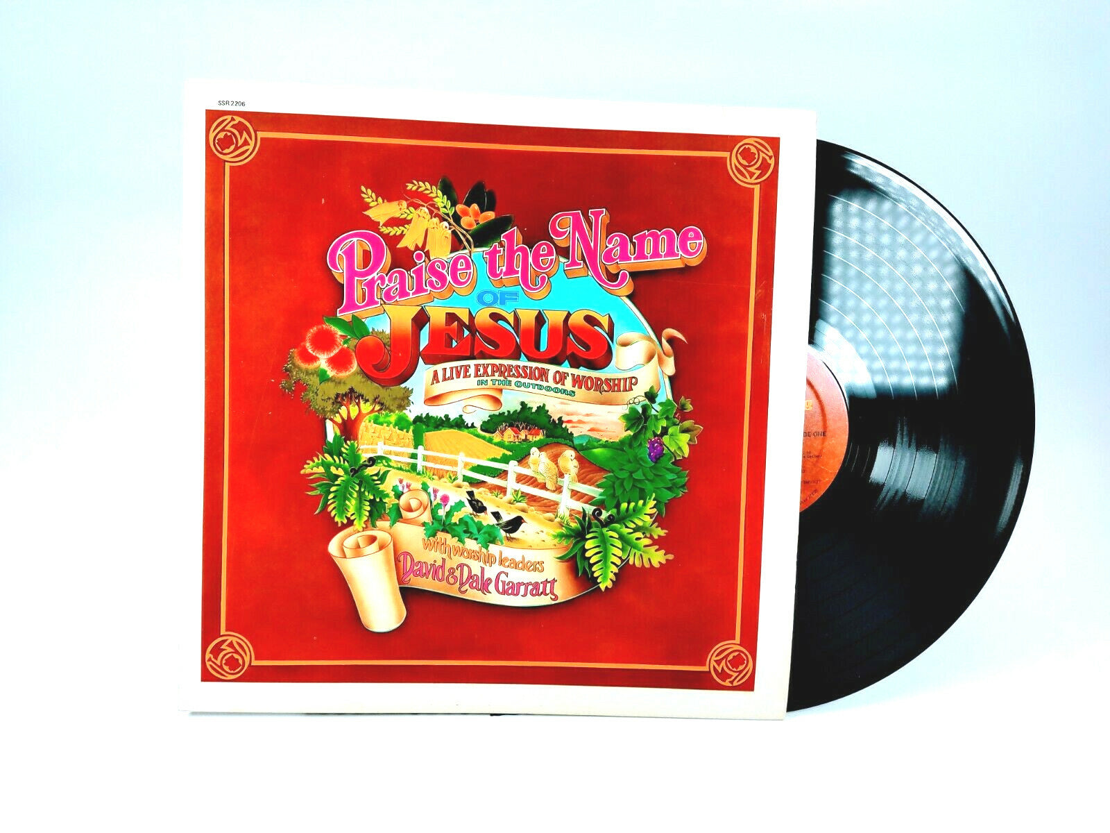 DAVID & DALE GARRATT PRAISE THE NAME OF JESUS A LIVE EXPRESSION OF WORSHIP VINYL