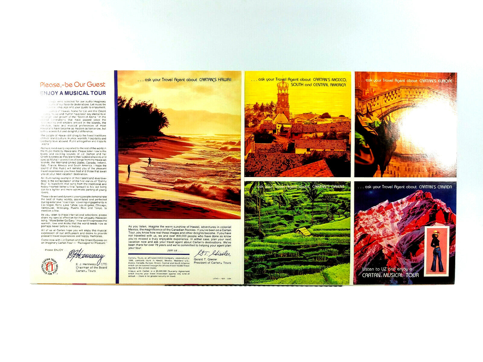 Cartan Tours Presents Liz Damon's Orient Express - Packaged For Pleasur LP NM