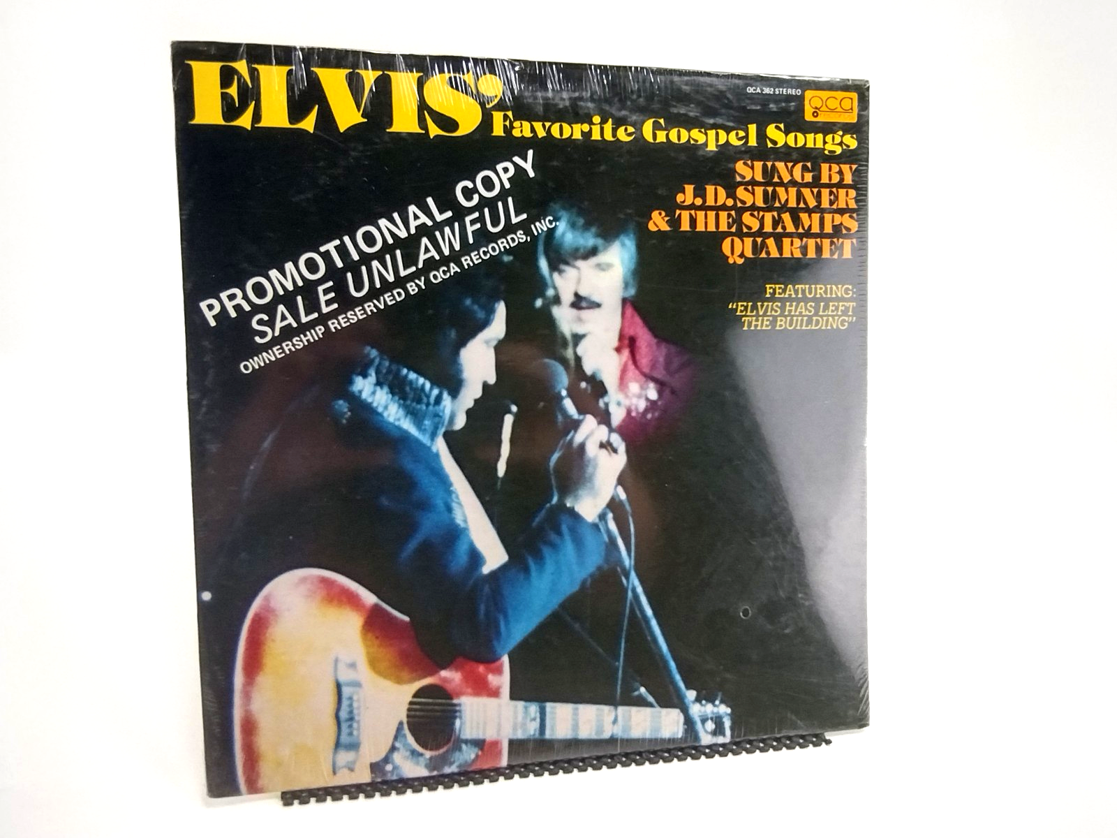 Elvis' Favorite Gospel Songs LP - PROMO - Sealed Copy!