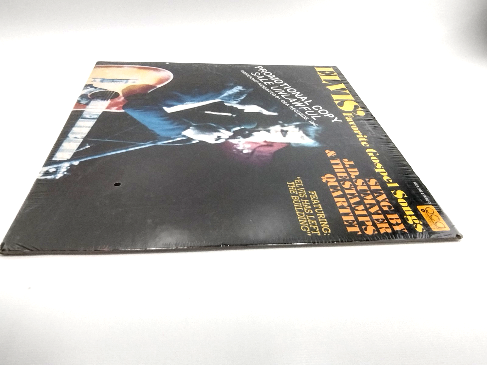 Elvis' Favorite Gospel Songs LP - PROMO - Sealed Copy!