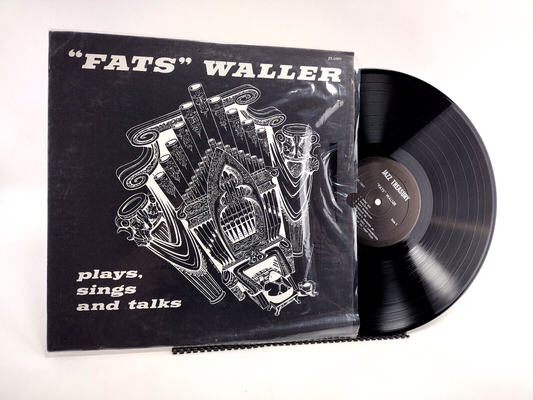 Fats Waller - Plays, Sings And Talks, Vinyl, LP - Cleaned w/ Vinyl Vac!